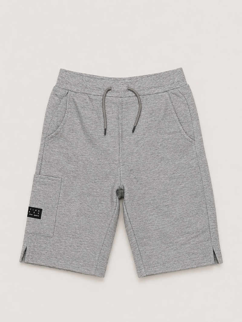 Name It Vivasse Kids Cotton Sweat Shorts | Grey