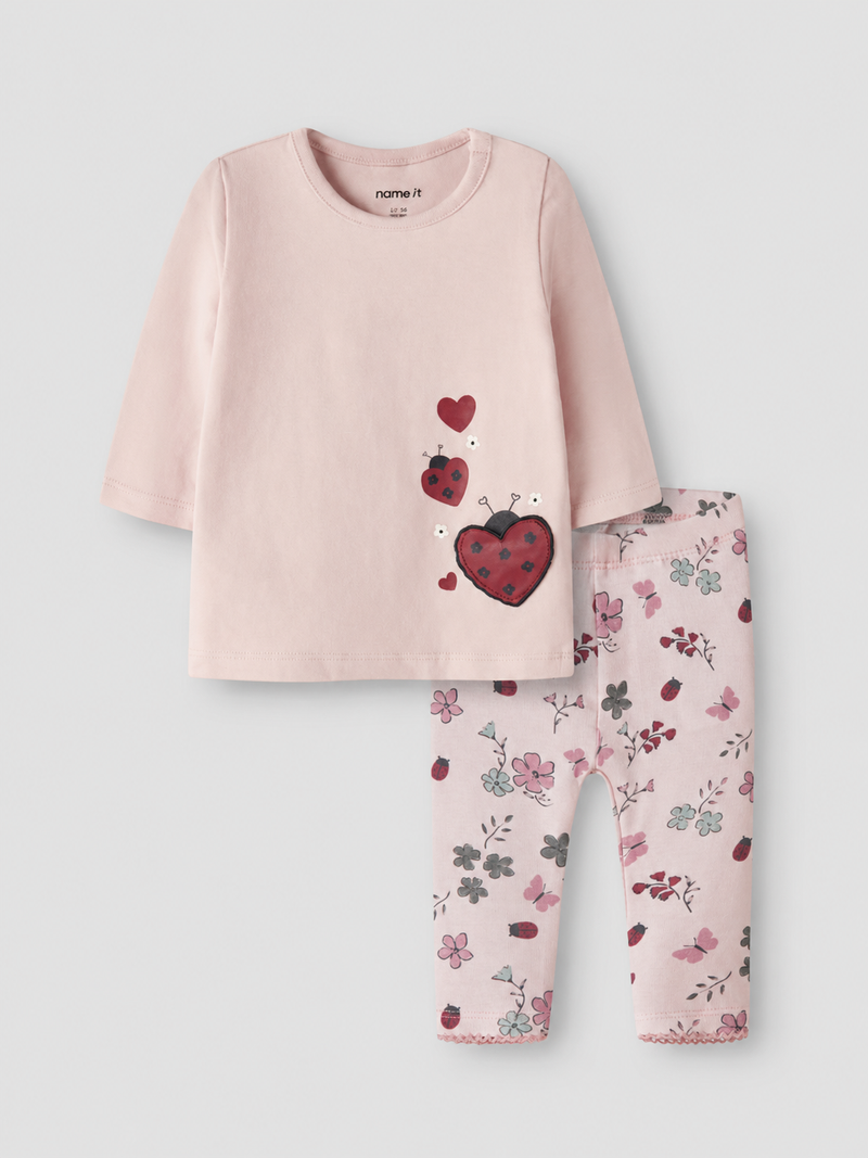 Name It Kirstens & Kamelia Girl Set | Pink
