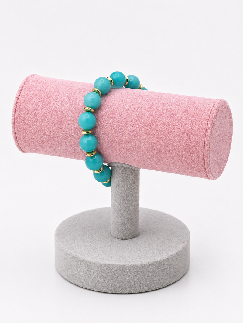 Claren Bijoux Acrylic Style Bracelet | Turquoise BR265