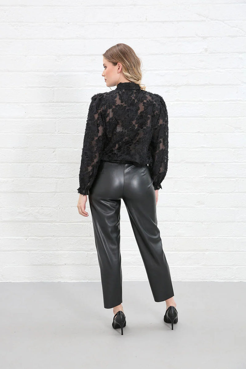 Rant & Rave Daisy Blouse | Black RR44-Q19