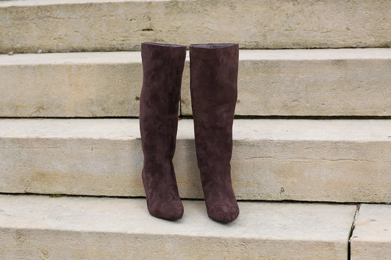 Rant & Rave  Daisy Long Boots  | Chocolate RRSH-075