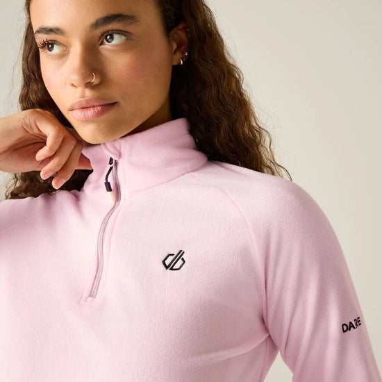 Dare2B Women's Freeform II Lightweight Fleece | Pink DWA473