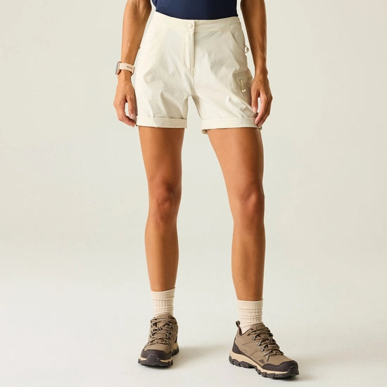 DARE 2B Women's Melodic III Walking Shorts | Almond Milk DWJ621