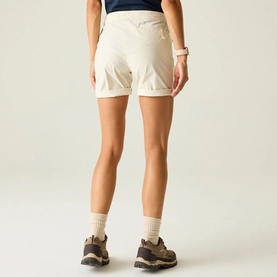 DARE 2B Women's Melodic III Walking Shorts | Almond Milk DWJ621
