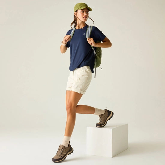 DARE 2B Women's Melodic III Walking Shorts | Almond Milk DWJ621