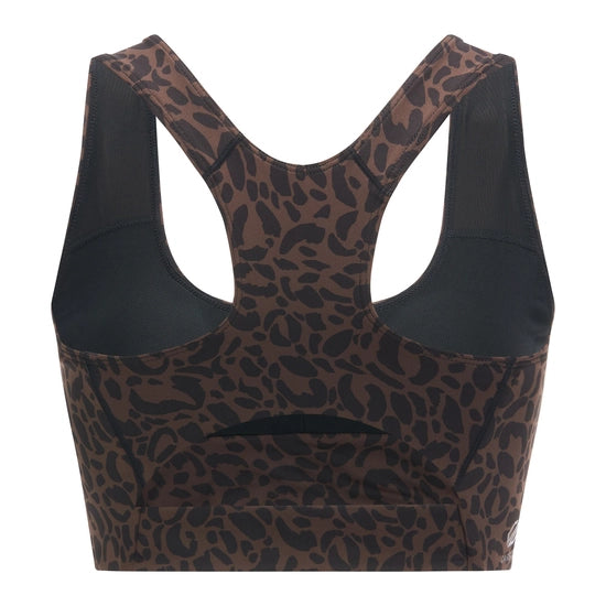 Regatta Dare 2b Women's Influential Sports Bra | Hot Fudge Animal Print DWU423
