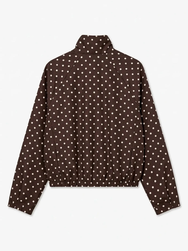 Vero Moda Kayla High Neck Jacket  | Chocolate