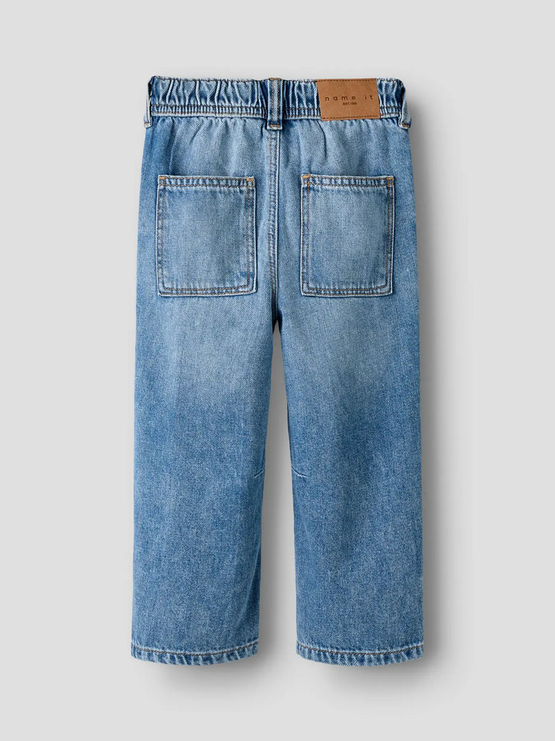 Name It Ben Mini Twist Jeans | Med Blue