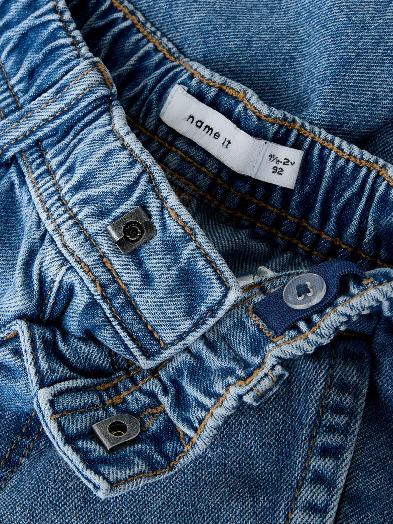Name It Ben Mini Twist Jeans | Med Blue