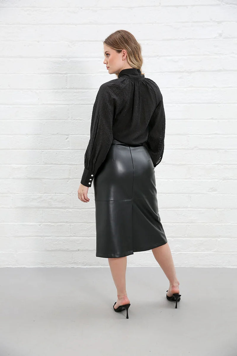 Rant & Rave Ella Skirt | Black RR44-Q66