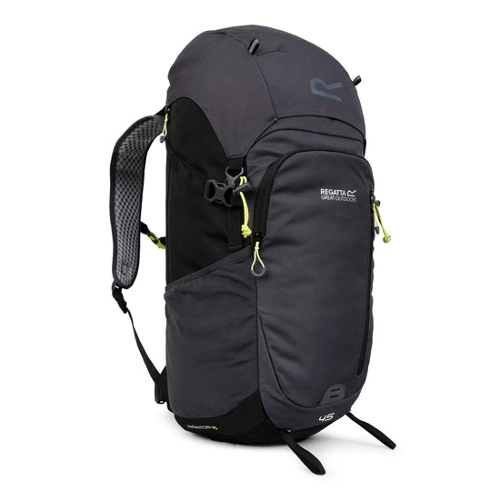 Regatta Highton V2 45L Backpack | Black/grey EU275