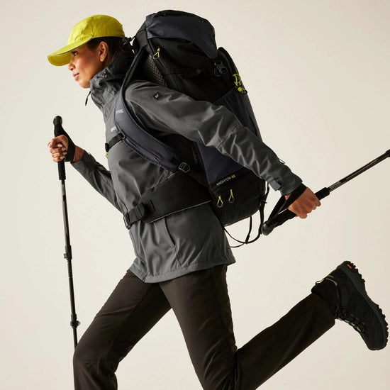 Regatta Highton V2 65L Backpack | Black/Grey EU276