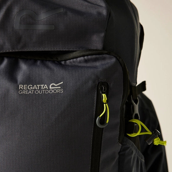 Regatta Highton V2 65L Backpack | Black/Grey EU276