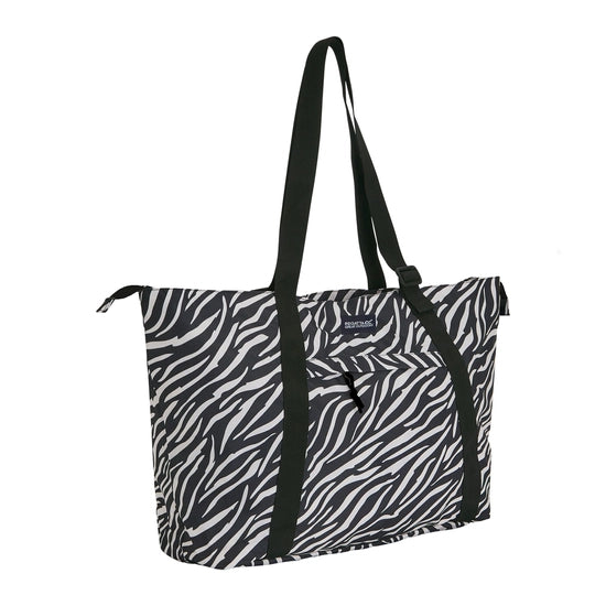 Regatta  Boulder Tote Bag  | Black/white EU346