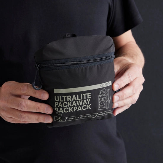 Regatta Ultralite Packaway Backpack | Black EU349