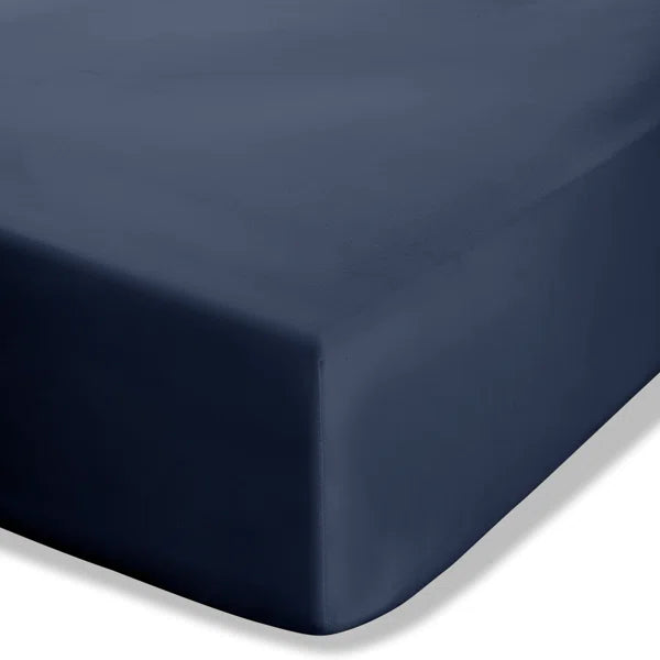 Catherine Lansfield Percale Fitted Sheet | Navy