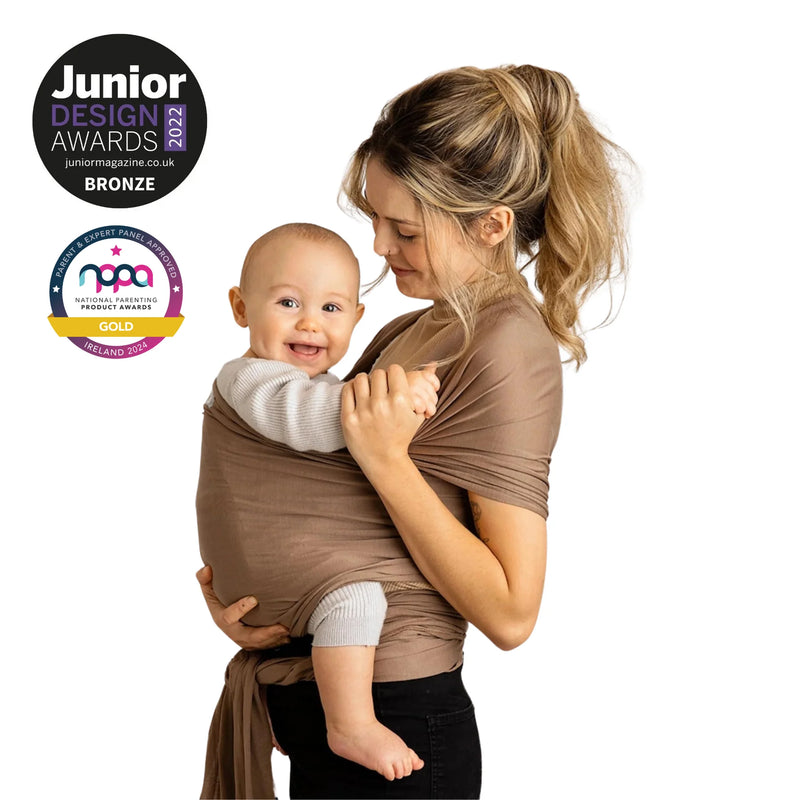 Gaia Baby Stretchy Baby Wrap | Nutmeg