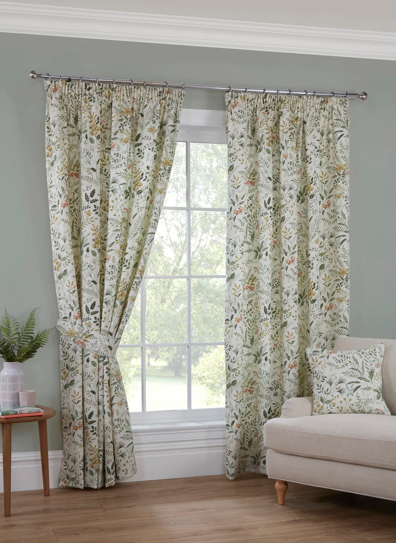 Sundor Cleo Pencil Pleat Curtains | Willow