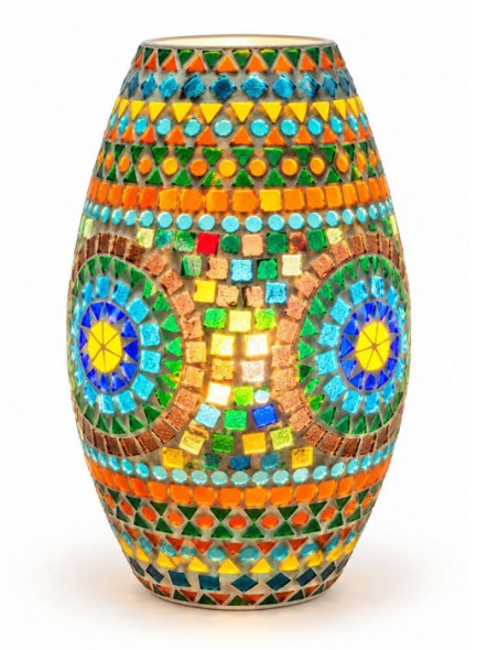 The Grange Collection Multi Coloured Lamp | GU3