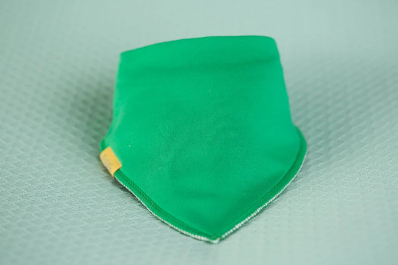 Babyboo Plain Bandana Bib | Emerald Green