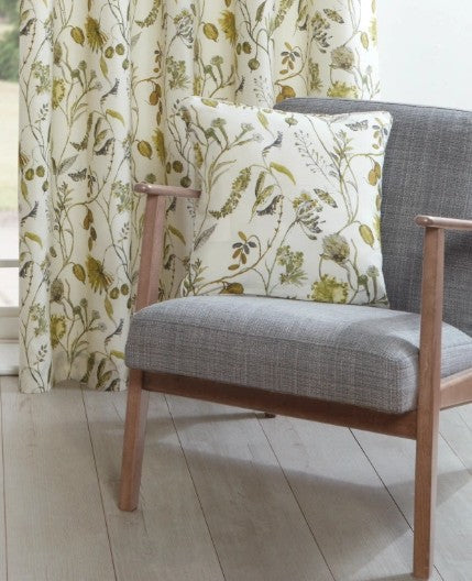 Sundour Grove Curtains Fennel | Green
