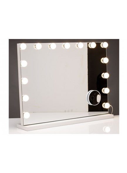 The Grange Collection LED MakeUp Mirror | White HB169