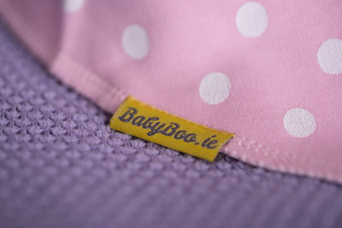 Babyboo Polka Dot Bandana Bib | Pink /white