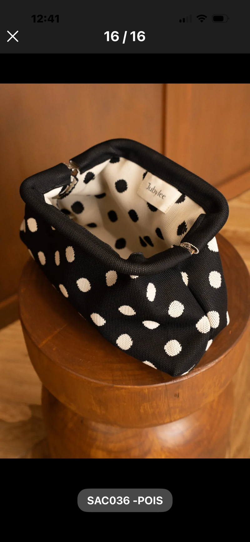 Jubylee Sack Bag | Black 036