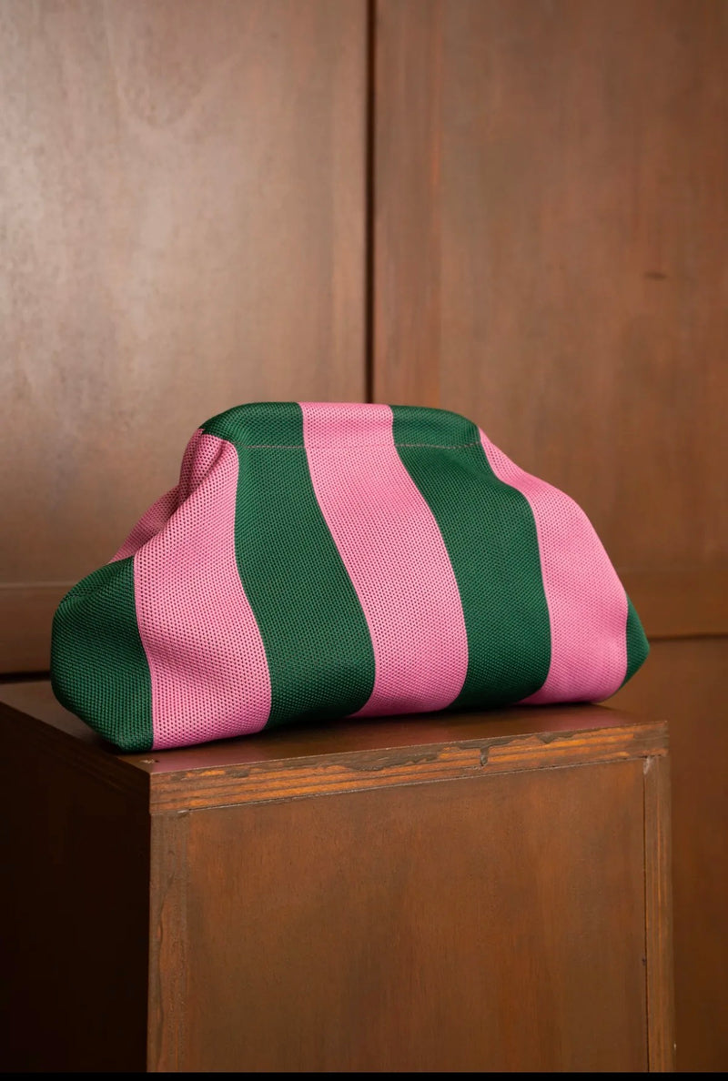 Jubylee Sack Bag | Green Stripe 039