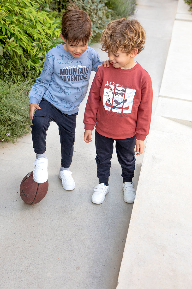 Babybol Boys Mountain Adventure 2 Pc Set | Blue 262026