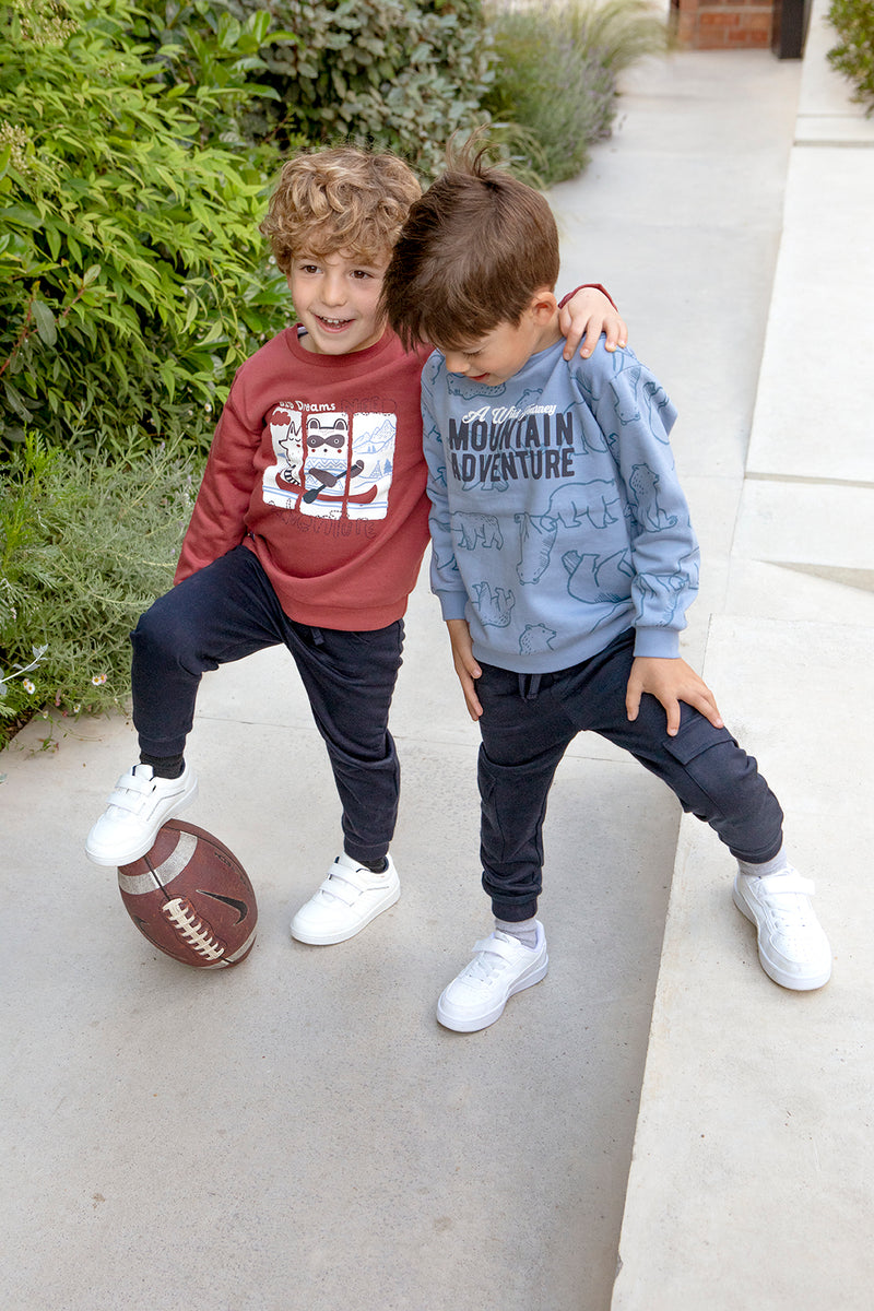 Babybol Boys Mountain Adventure 2 Pc Set | Blue 262026