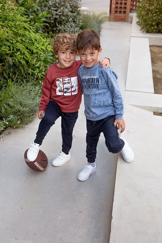 Babybol Boys Mountain Adventure 2 Pc Set | Blue 262026