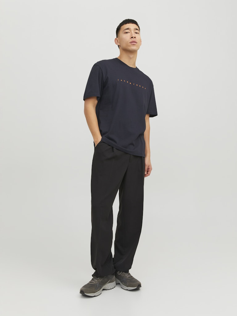 Jack & Jones Star JJ Tee SS T-Shirt | Dark Navy