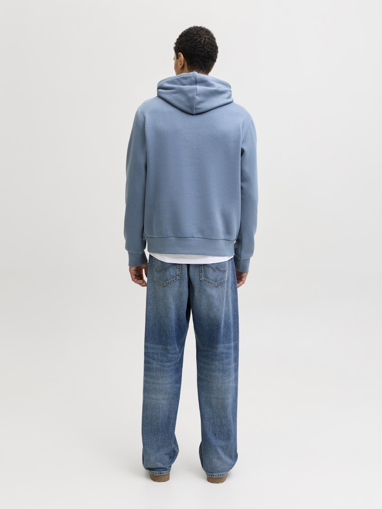 Jack & Jones Logo  Sweat Hoodie  | Blue