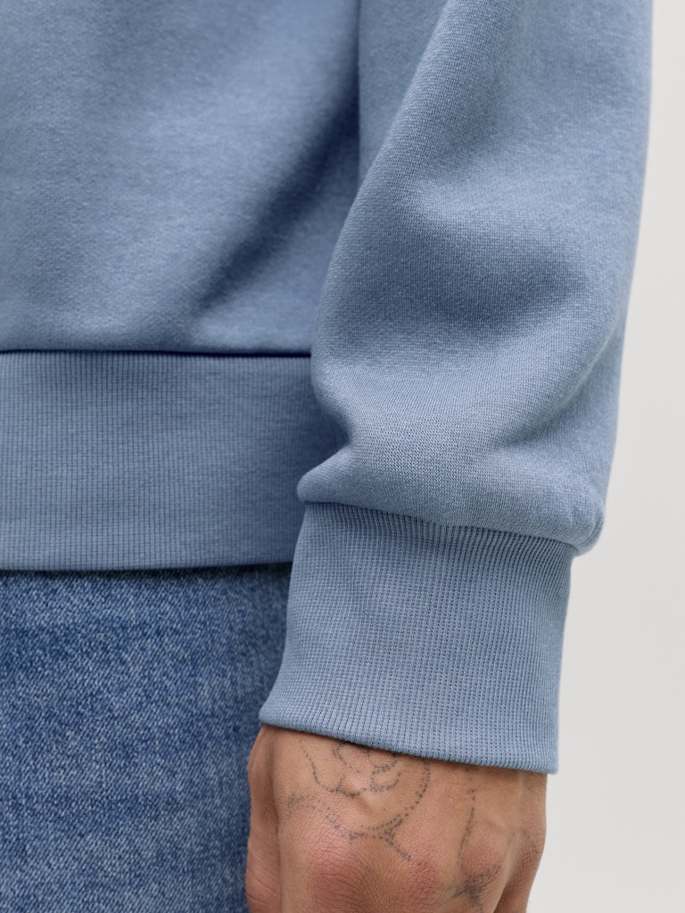 Jack & Jones Logo  Sweat Hoodie  | Blue