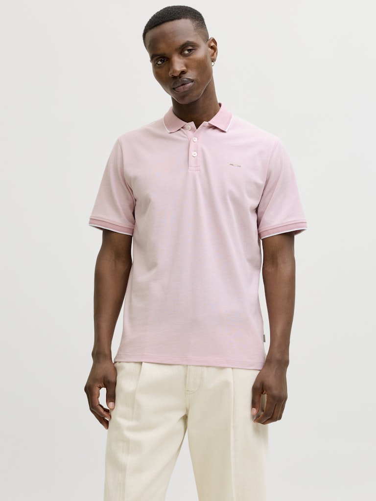 Jack & Jones Blualves SS Polo| Pink