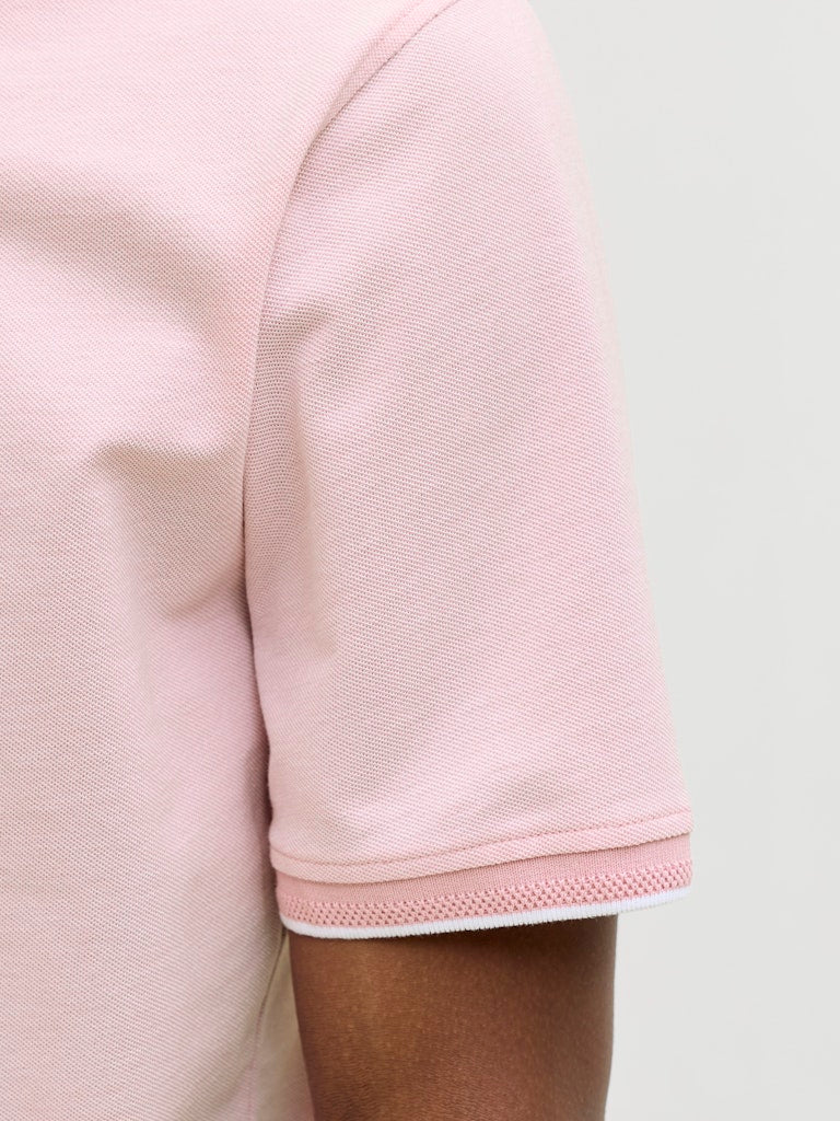 Jack & Jones Blualves SS Polo| Pink