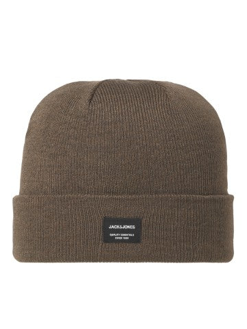 Jack & Jones DNA Knit Beanie | Cocoa