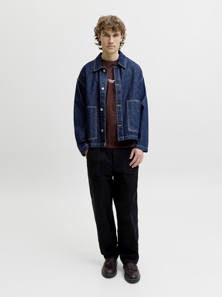 Jack & Jones Soho Tee SS Crew Neck | Chocolate
