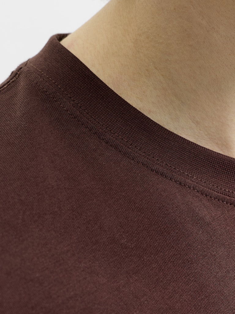Jack & Jones Soho Tee SS Crew Neck | Chocolate