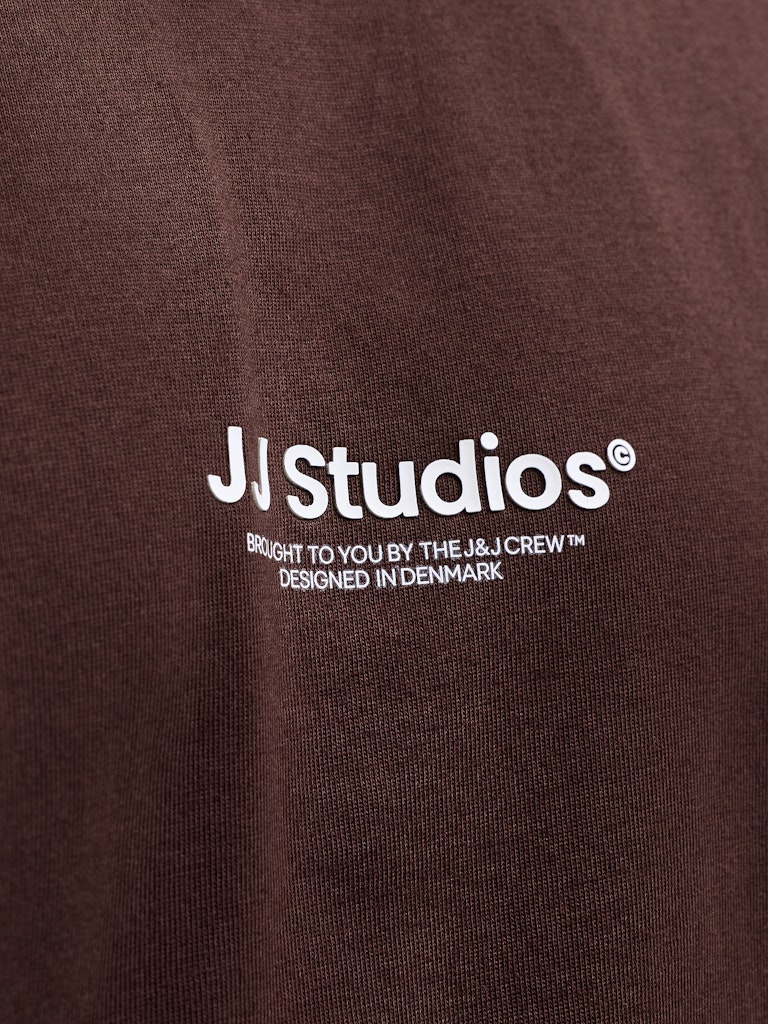 Jack & Jones Soho Tee SS Crew Neck | Chocolate
