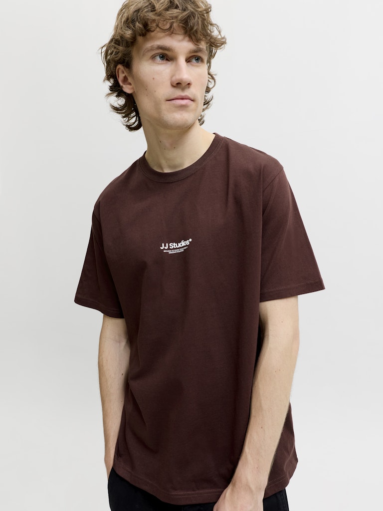 Jack & Jones Soho Tee SS Crew Neck | Chocolate