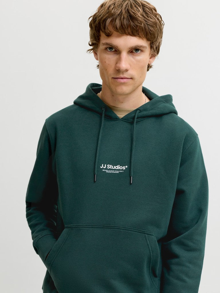 Jack & Jones Soho Sweat Hood | Scarab