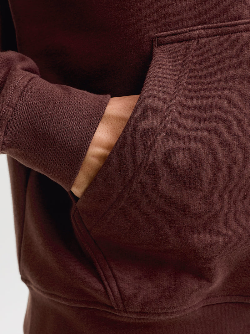 Jack & Jones Soho Sweat Hood | Chocolate
