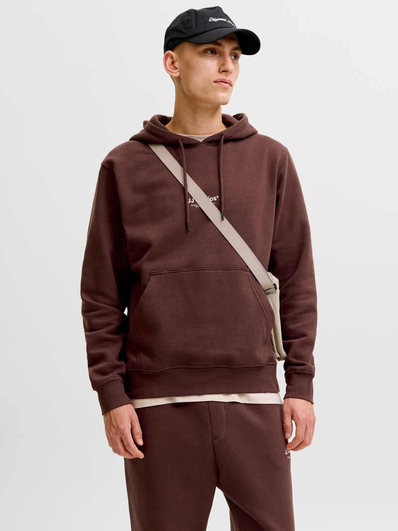 Jack & Jones Soho Sweat Hood | Chocolate