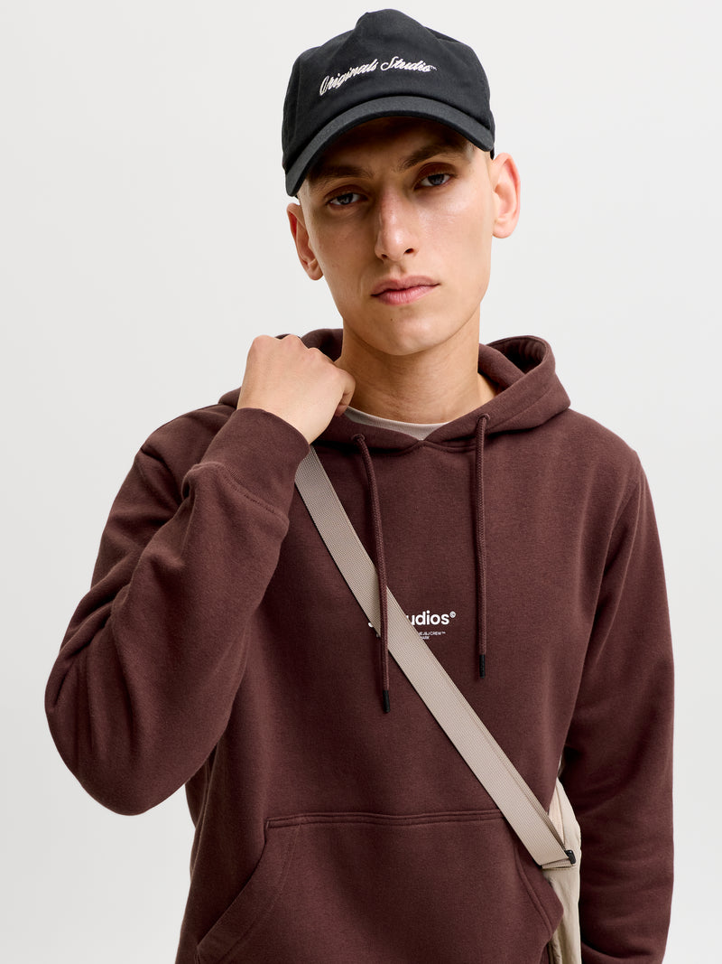Jack & Jones Soho Sweat Hood | Chocolate