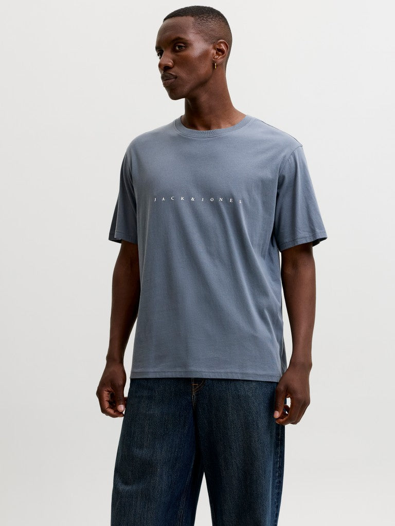 Jack & Jones Star JJ Tee SS T-Shirt | Turbulence