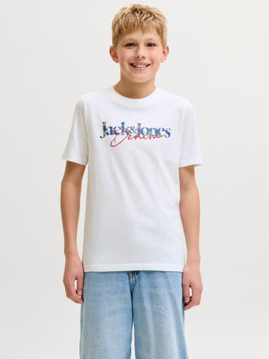 Jack & Jones Tom Tee SS Crew Neck T-Shirt | White 12299651