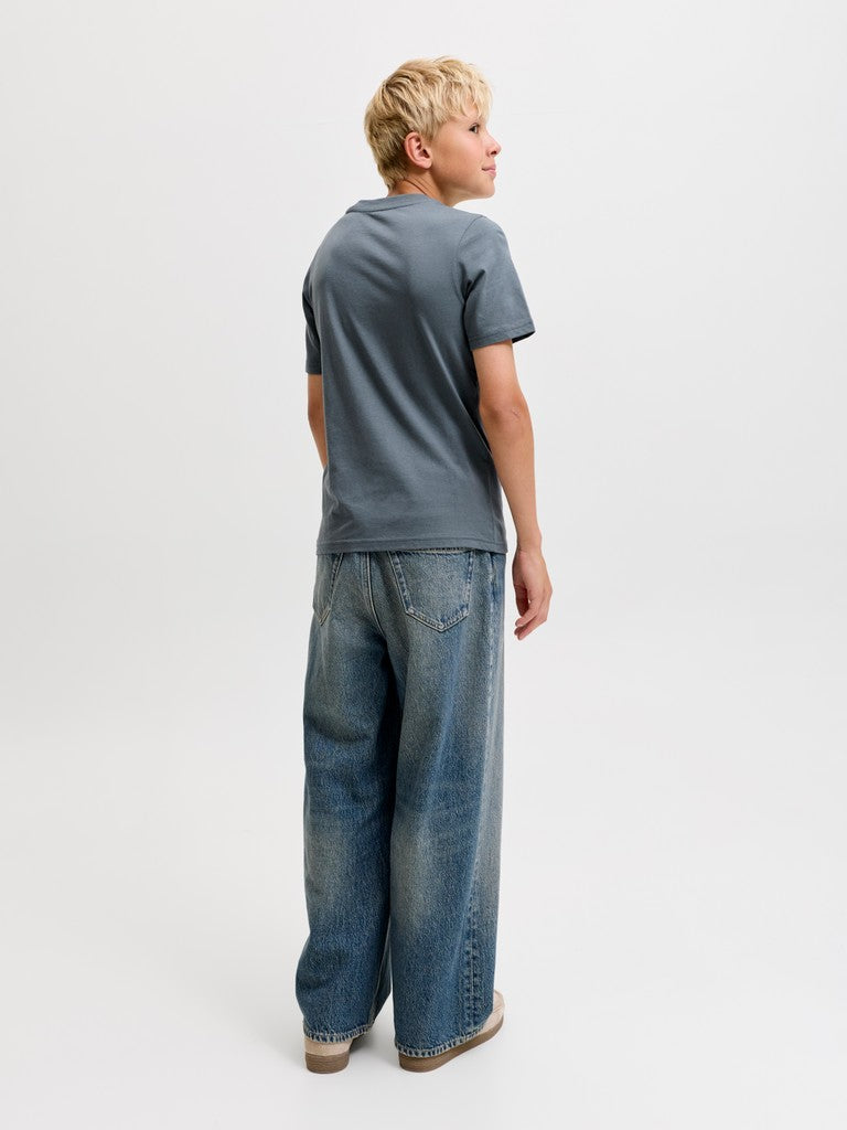 Jack & Jones Tom Tee SS Crew Neck T-Shirt | Turbulence
