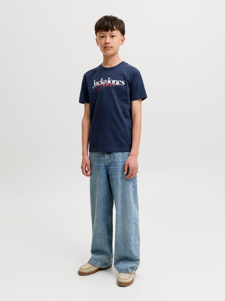 Jack & Jones Tom Tee SS Crew Neck T-Shirt | Navy